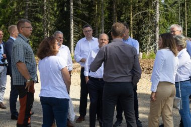 Bürgergespräch mit Kanzler und Ministerpräsident
