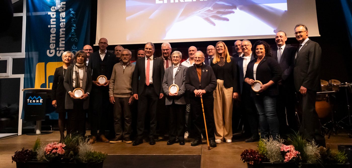 Alle Ehrenamtspreisträger