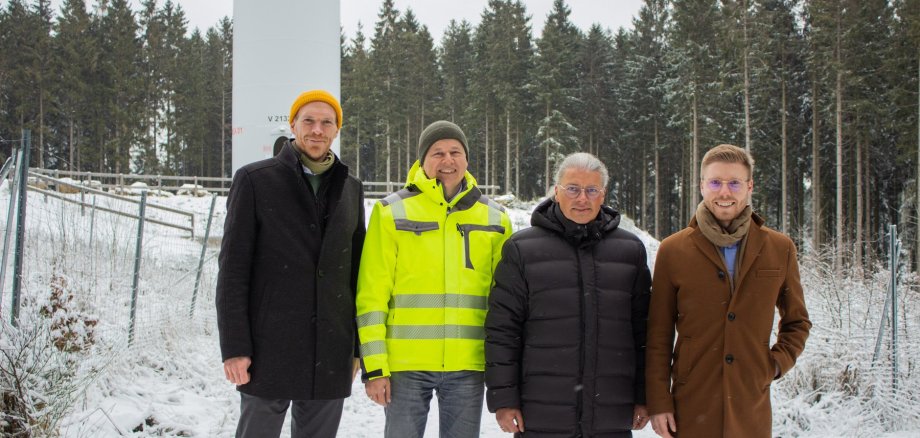 v. l. n. r.: Jan Heinisch, Frank Brösse, Bernd Goffart, Daniel Scheen-Pauls
