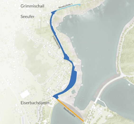 Übersicht der Bauphasen