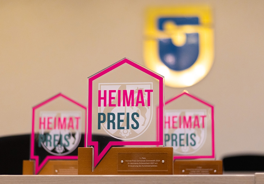 Heimatpreis-Trophäen