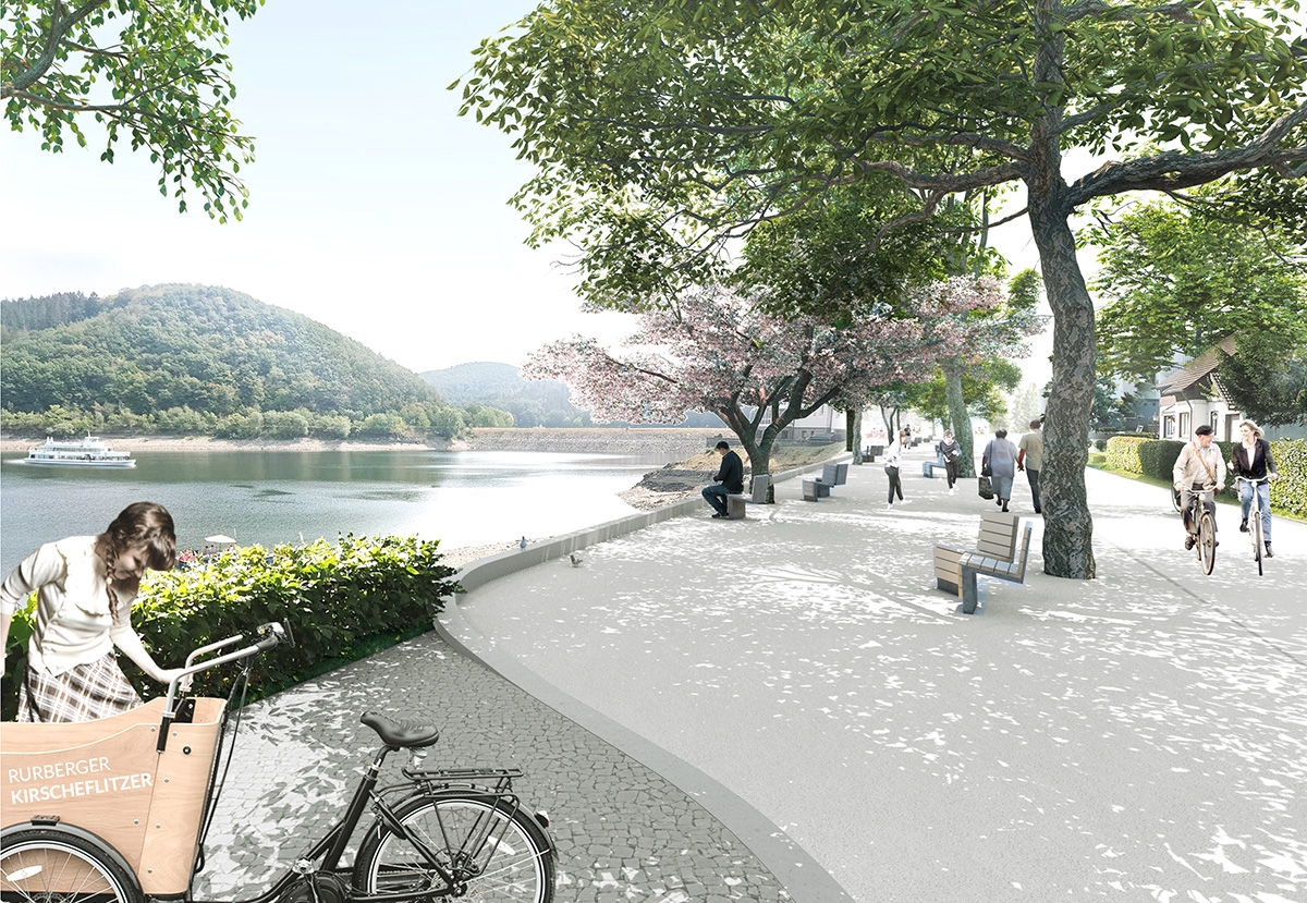 Konzept für die neue Rurseepromenade