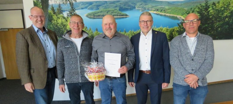 v. l. n. r.: Frank Prömpeler, Christoph Nellessen, Udo Heinen, Bernd Goffart, Udo Carl