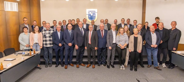 Gruppenfoto des neue Gemeinderates