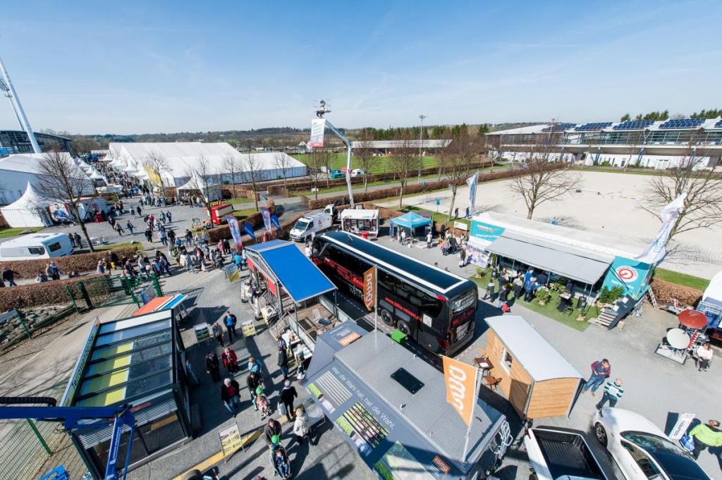 Luftansicht Messegelände