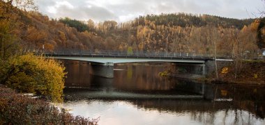 Aktuelle Brücke in Einruhr