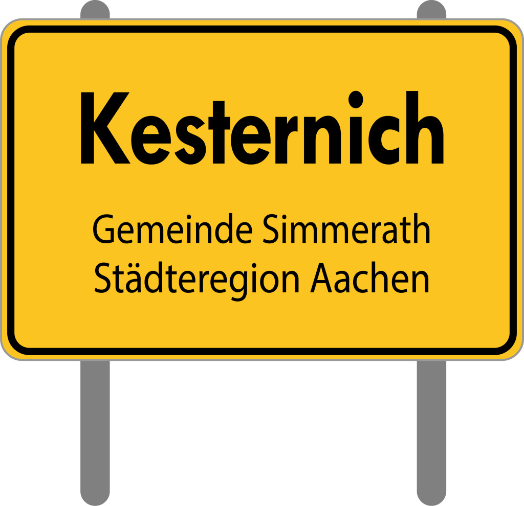 Grafik Ortsschild Kesternich