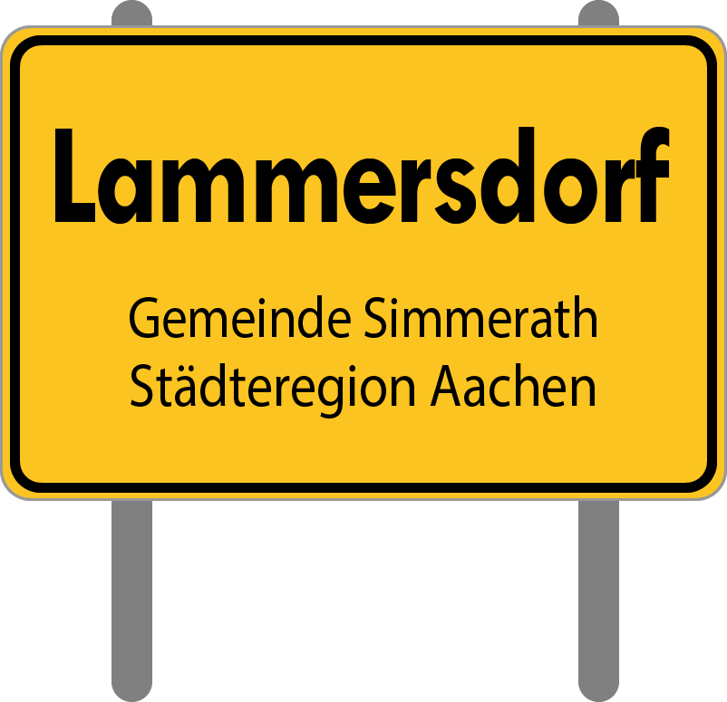 Grafik Ortsschild Lammersdorf