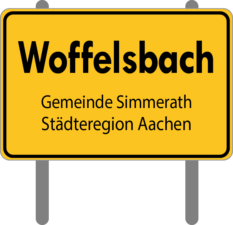 Ortsschild Woffelsbach