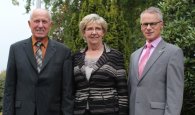 v.l.n.r.: Siegrfied u. Renate Nießen, Karl-Heinz Hermanns
