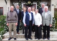 Eheleute Schattenberg, links: Georg Stollenwerk, Bernd Goffart, rechts: Hans-Josef Hilsenbeck, Ulrich Offermann