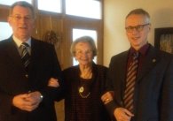 v.l.n.r.: Robert Johnen, Gertrud Putz, Karl-Heinz Hermanns