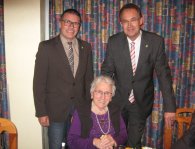 v.l.n.r.: Bernd Goffart, Hedwig Schnitzler, Stefan Haas