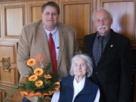 v.l.n.r.: Gerhard Schmitz, Hilda Breuer, Norbert Brewer