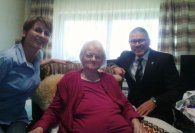 v.l.n.r.: Maren Franz, Erna Breuer, Bernd Goffart