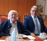 90. Geburtstag Johannes Claeßen Johannes Claeßen und Bernd Goffart