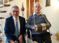 90. Geburtstag Karl Nießen Bernd Goffart und Karl Nießen