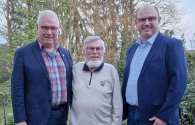 v.l.n.r.: Helmut Kaulard, Fritz Kersting, Ralph Löhr