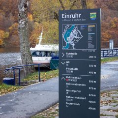 Touristisches Fußgängerleitsystem