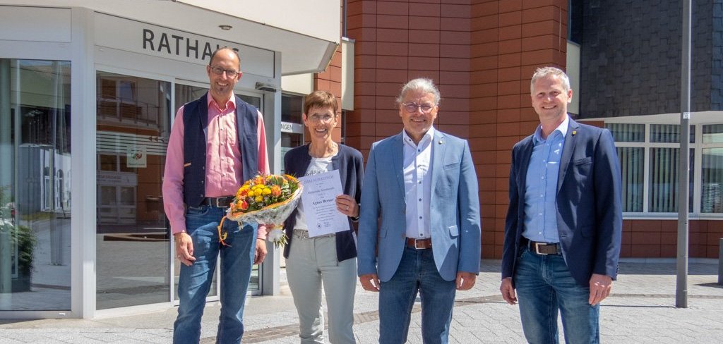 25-jähriges Dienstjubiläum Agnes Breuer