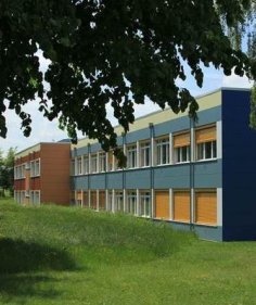 Ansicht auf einen Gebäudeteil der Sekundarschule in Simmerath
