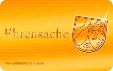 Abbildung der Ehrenamtskarte