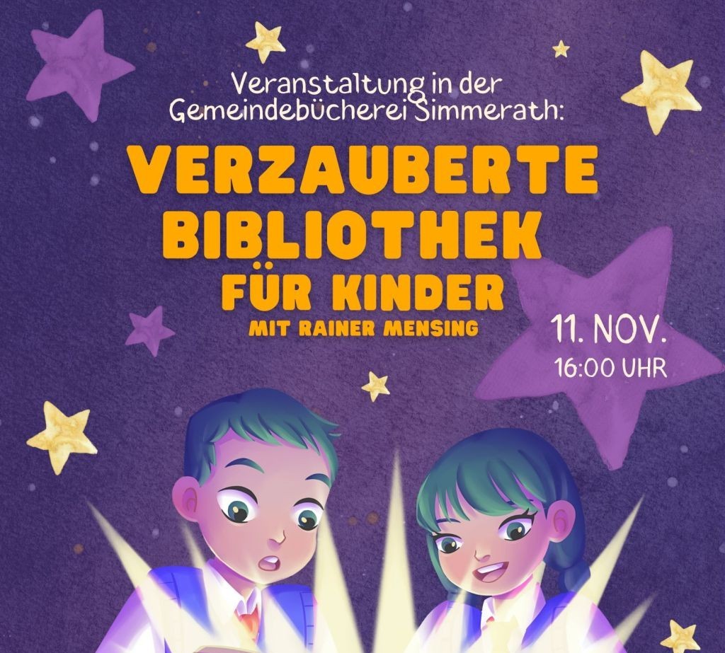 Verzauberte Bibliothek für Kinder mit regina sommer - 1