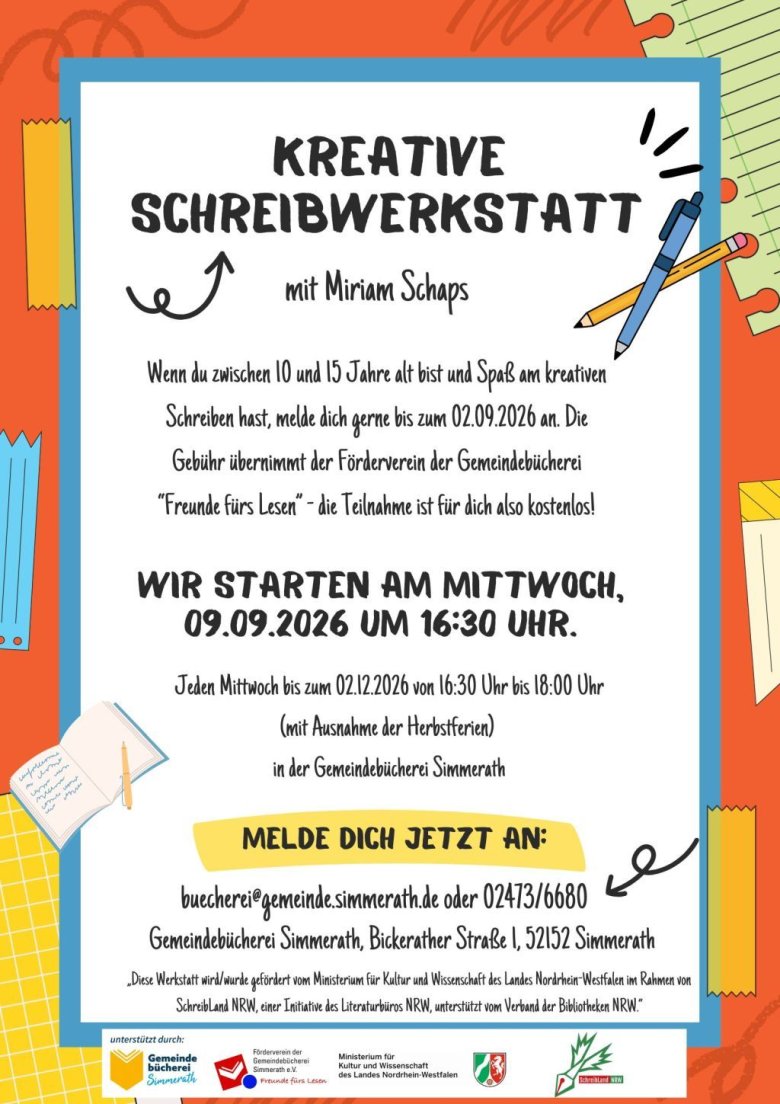 SChreibwerkstatt “Die Welt in Worten” - 1 SChreibwerkstatt “Die Welt in Worten” - 1