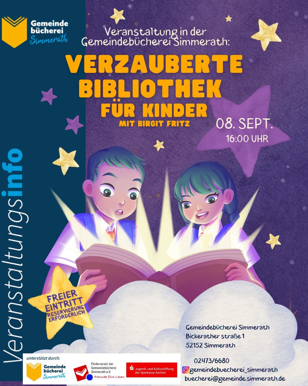 Verzauberte Bibliothek für Kinder mit suna Niemetz - 1